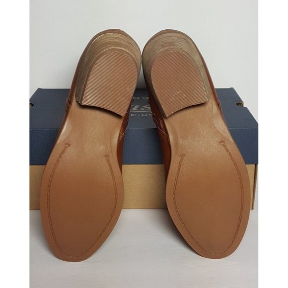 WOMEN'S G. H. BASS SHOES SIZE 6 NINA BOOTIES WHISKEY COLOR NEW/BOX - Picture 10 of 12
